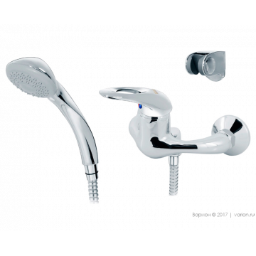 Смеситель для душевой кабины NEXT с шлангом и лейкой Werder