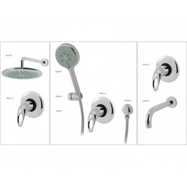 Смеситель встраиваемый скрытого монтажа MB Смеситель встраиваемый скрытого монтажа MB