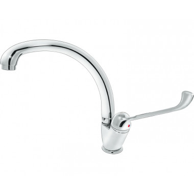 Локтевой хирургический смеситель для мойки с изливом MAXI Локтевой хирургический смеситель для мойки с изливом MAXI