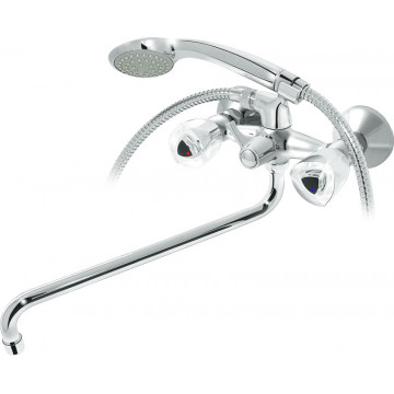 Смеситель для ванны Хром