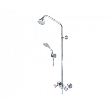 Душевая система с жесткой стойкой Бета