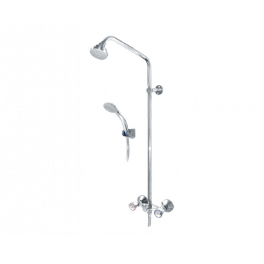 Душевая система с жесткой стойкой Бета Душевая система с жесткой стойкой Бета
