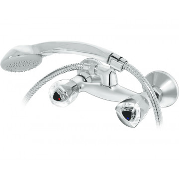 Смеситель для душа с лейкой Хром
