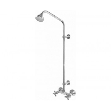 Смеситель для душа с жесткой стойкой Ретро