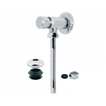 Кран для писсуара нажимной порционный горизонтальный