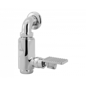 Кран педальный смывной для чаши генуя