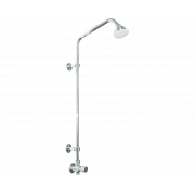 Нажимной кран для душа с жесткой стойкой