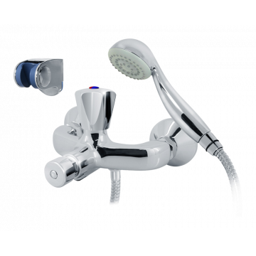 Смеситель для душа нажимной порционный