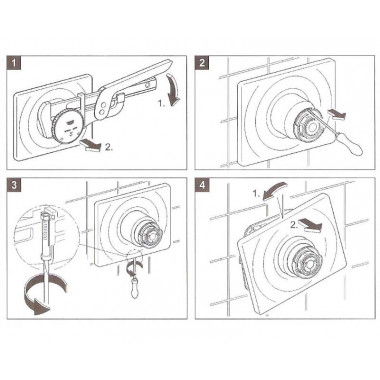 Смеситель для душа GROHE Contromix, 36121000 порционный термостат Смеситель для душа GROHE Contromix, 36121000 порционный термостат