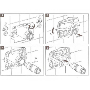 Смеситель для душа GROHE Contromix, 36121000 порционный термостат Смеситель для душа GROHE Contromix, 36121000 порционный термостат