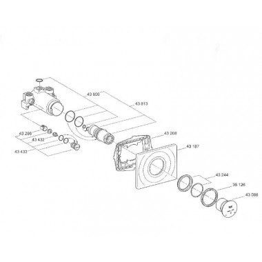 Смеситель для душа GROHE Contromix, 36121000 порционный термостат Смеситель для душа GROHE Contromix, 36121000 порционный термостат