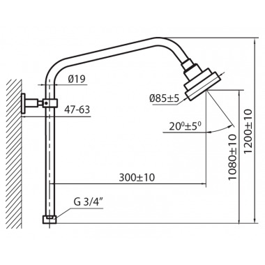 Душевой комплект ЛЕДА к смесителю Душевой комплект ЛЕДА к смесителю