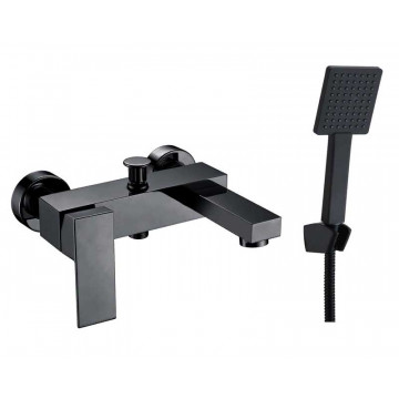 Черный смеситель  для ванны AHTI HA405001