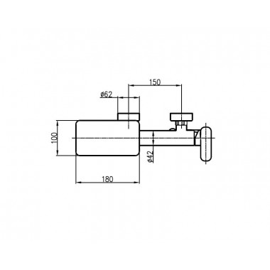 Смеситель для душа AHTI NT305000 Смеситель для душа AHTI NT305000